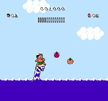 Adventure Island 3 (USA) screen shot game playing